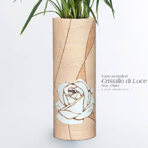 Vaso portafiori CRISTALLO DI LUCE