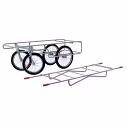 Carrello portaferetri con portantina estraibile manuale