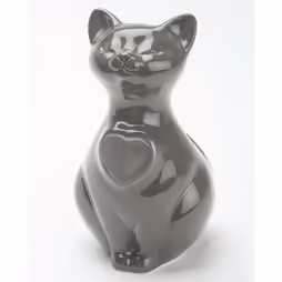Urna gatto grigio scuro