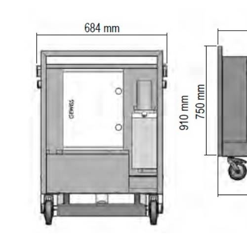 ELEVATORE ELETTRICO PER CELLE REFRIGERATE