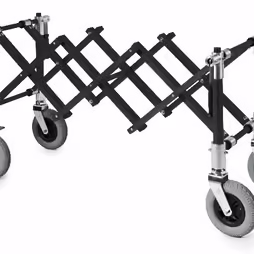Carrello portaferetri estensibile antracite