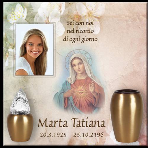 Loculi porcellana con smalto satinato