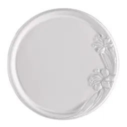 Placca Round lilium