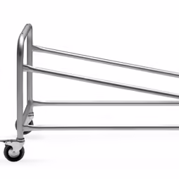 Carrello portaferetri a doppia altezza inclinato