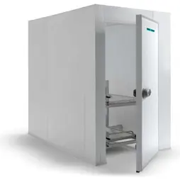 CELLA MORTUARIA REFRIGERATA CON 1 PORTA PASSANTE