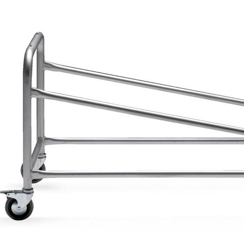 Carrello portaferetri a doppia altezza inclinato