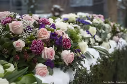 Flowers in the Funeral Ceremony
