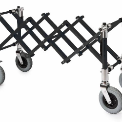 Carrello portaferetri estensibile antracite