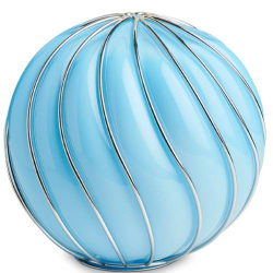 URNA SFERA IN VETRO DI MURANO