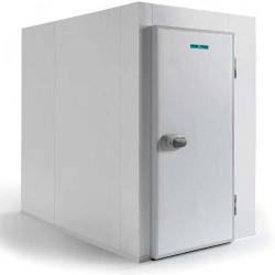 CELLA MORTUARIA REFRIGERATA CON 2 PORTE PASSANTI