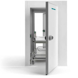 CELLA MORTUARIA REFRIGERATA CON 2 PORTE PASSANTI