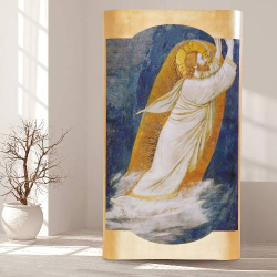Expandable backdrop “The Creation of Adam”