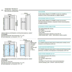 ARMADIO MEDICALE REFRIGERATO "012 LEONARD"